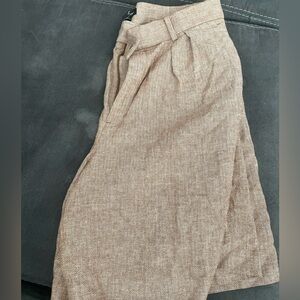 Elegant Beige Women's Shorts